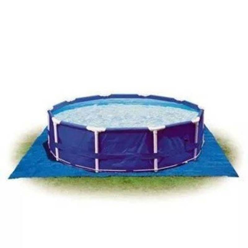 Forro Para Piscina 3,70 M X 3,70 M Mor Serve Para Intex Bestway Jilong Mormaii Etc - 2