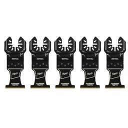 Kit 5 Lâminas Multiuso Milwaukee® Open-lok 1-3/8" com Dentes de Metal 49-25-1505 - 1