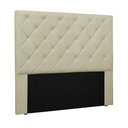 Ver imagem 1 de Cabeceira Dora Solteiro 90cm Fixação no Box Mdf-mdp Creme Loja Sheep