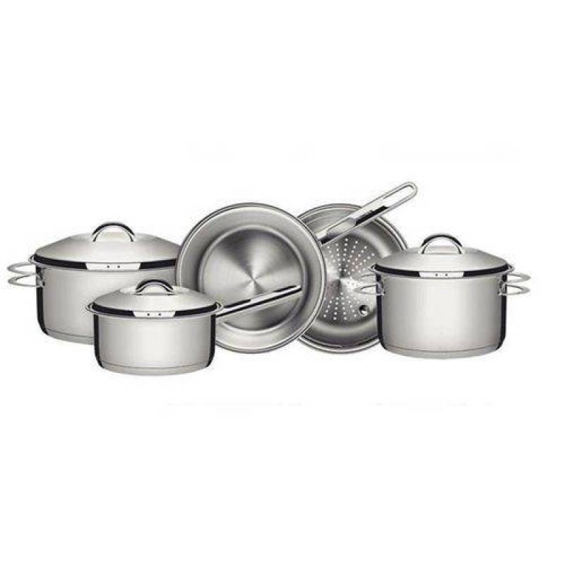 Ver imagem 1 de Conjunto De Panelas 5pc Inox Tramontina Solar Fundo Triplo