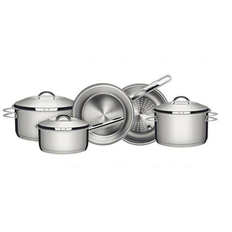 Ver imagem 3 de Conjunto De Panelas 5pc Inox Tramontina Solar Fundo Triplo