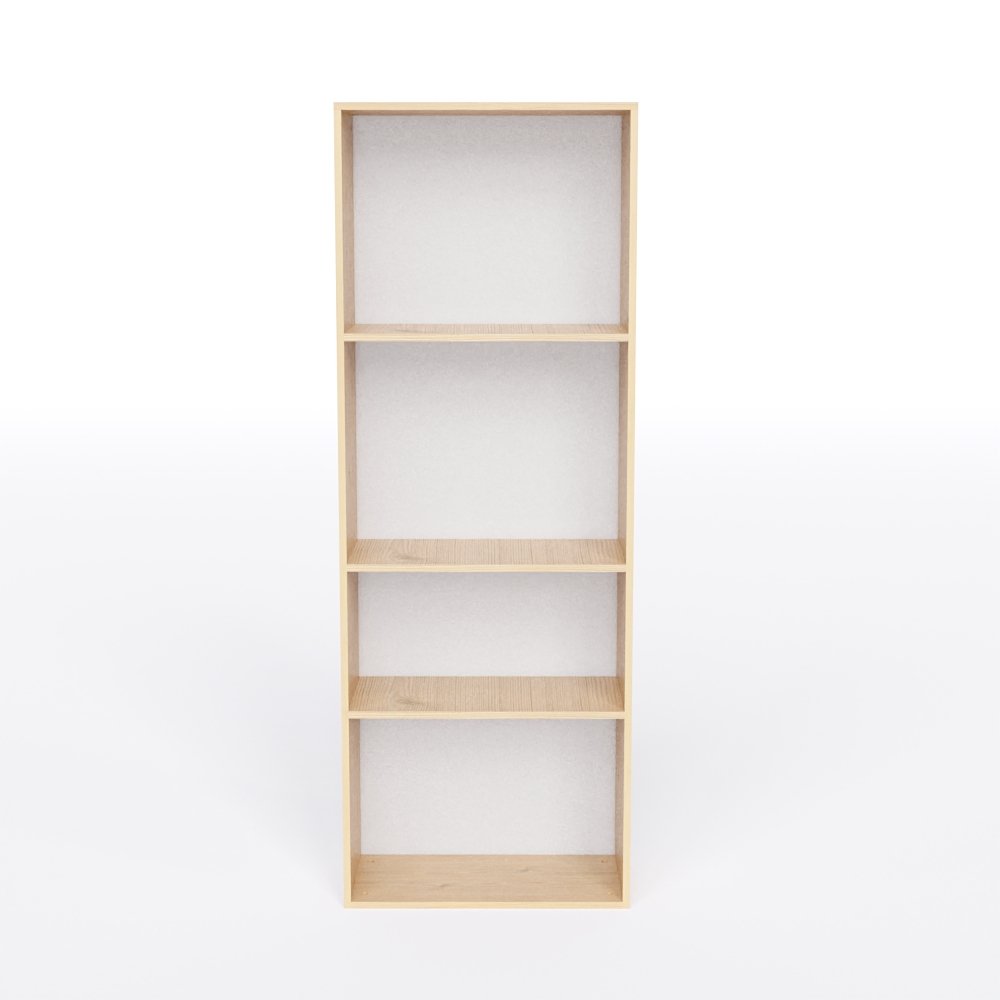 Armário para Escritório Alto com Portas Baixa:branco com Legno Salinas - 2