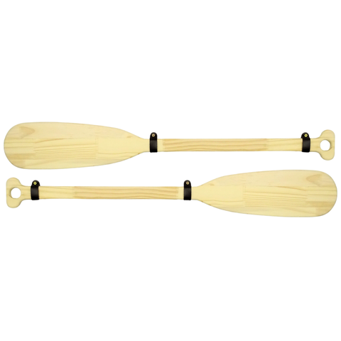 Remo Decorativo de Pinus para Parede Kit com 2 Remos