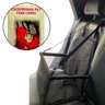 Kit 02 Assento Cadeirinha de Transporte Pet Carro Cachorro/gato com Cinto passeio/viagem - Preto - 3