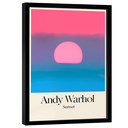 Ver imagem 1 de Quadro Decorativo Andy Warhol Sunset