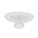Ver imagem 1 de Prato Com Pé Vidro Transparente 30 Cm Hauskraft