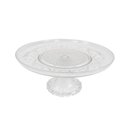 Ver imagem 2 de Prato Com Pé Vidro Transparente 30 Cm Hauskraft