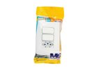 Ver imagem 2 de Interruptor 2 Seção + Tomada Simples 20amp 4x2 Margirius B3 - Branco