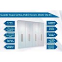 Ver imagem 5 de Cama Box Casal + Colchão Foggia Sogni + Guarda Roupa Master Vip 8.4 Atacama