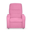Ver imagem 1 de Cadeira Poltrona do Papai Reclinável Confortável Suede Rose