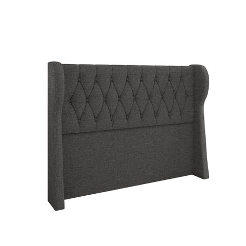Cabeceira para Cama Box Casal 140 Cm Beatriz Linho Cinza I02 - D'Rossi