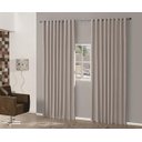 Ver imagem 1 de Cortina Blackout Tecido Poliéster Corta Luz Avelã 4,00x2,80m