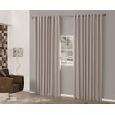 Ver imagem 2 de Cortina Blackout Tecido Poliéster Corta Luz Avelã 4,00x2,80m