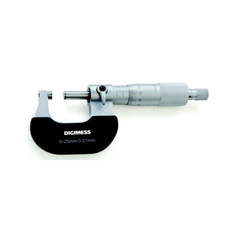 Micrômetro Externo Arco em Aço Forjado Capacidade 50-75mm