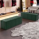 Ver imagem 6 de Puff Decorativo Living 160 Cm Roma W01 Couríssimo verde - lyam