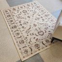 Ver imagem 4 de Tapete Sala Quarto Escritório Aurora Floral 1,00 X 1,50