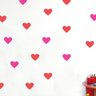 Adesivo Quarto Infantil Coração Casal 60 Unids - 1