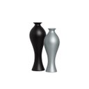 Ver imagem 1 de Dupla Vasos Decorativos de Cerâmica Califórnia Grande e Médio Fosco