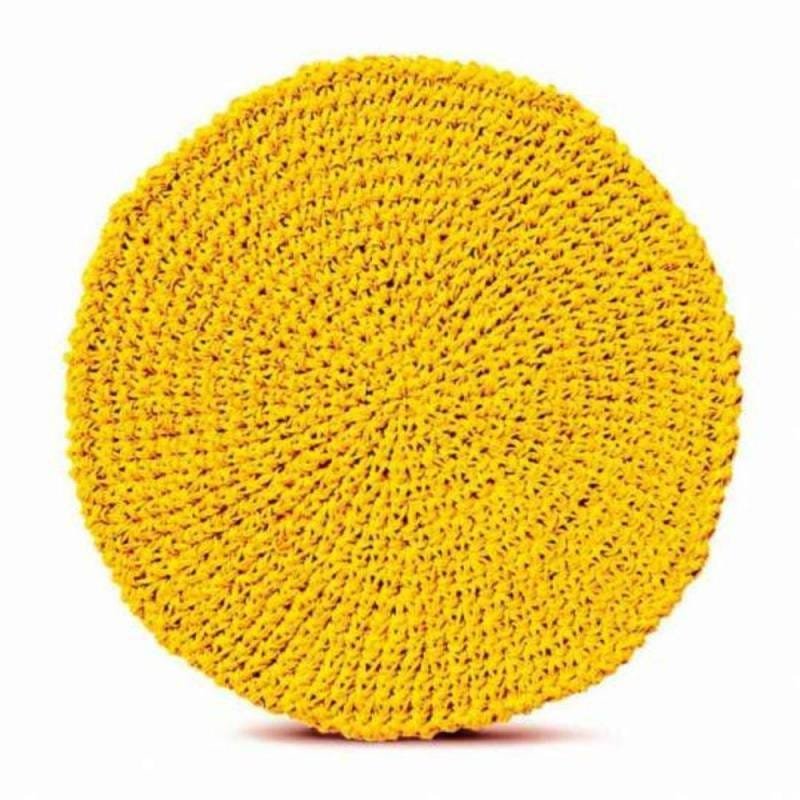 Ver imagem 2 de Peça Jogo Americano Organico Papier Amarelo Linha Tyft Yoi