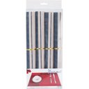 Ver imagem 2 de MENZEL LUGAR AMERICANO 45x30cm PVC AZUL 4PÇ