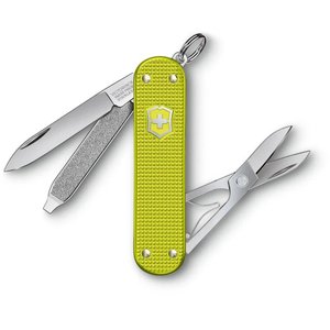 Mini Canivete suiço Classic Alox Electric Yellow Edição Limitada 2023 Victorinox Classic Alox 2023