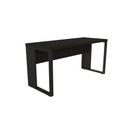 Ver imagem 3 de Escrivaninha 150cm X 60cm Gaveteiro 3 Gavetas Pés Metal F5 Cor:preto