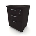 Ver imagem 5 de Escrivaninha 150cm X 60cm Gaveteiro 3 Gavetas Pés Metal F5 Cor:preto