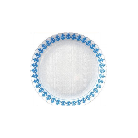 Prato Pérola com Azul Vylux