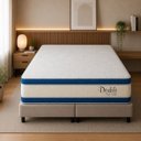 Ver imagem 2 de Colchão Queen Sr Life Double Molas Ensacadas Espuma D33 158x198x34cm Branco