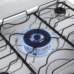 Fogão Atlas Agile Up 5 Bocas Automático Mesa de Inox Preto Bivolt - 9