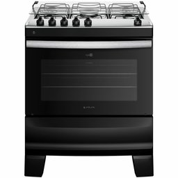 Fogão Atlas Agile Up 5 Bocas Automático Mesa de Inox Preto Bivolt - 2