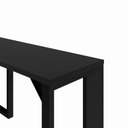 Ver imagem 6 de Escrivaninha em L Industrial 150 cm X 150 cm Escritório Corporativo F5 Office Cor:Preto