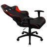 Mesa Para PC Gamer Dark BMG-03 com Cadeira Gamer EC3 ThunderX3 Preto Vermelho - Lyam Decor - 6