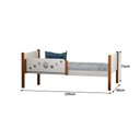 Ver imagem 4 de Kit 2 Camas Solteiro Star Divaloto para Quarto Infantil com Design Funcional Premium - Branco/nature