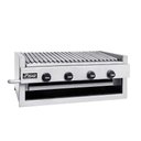 Ver imagem 1 de Char Broiler À Gás Inox Grelha 4 Queimadores 83x50 Gg80 Fire