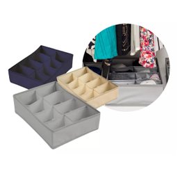 Organizador de Gavetas com 8 Divisórias para Roupas Intimas - 9