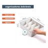 Organizador de Gavetas com 8 Divisórias para Roupas Intimas - 8