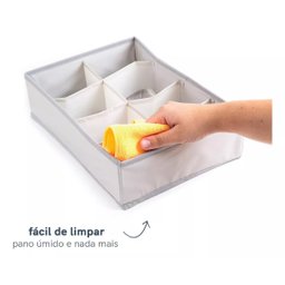 Organizador de Gavetas com 8 Divisórias para Roupas Intimas - 6