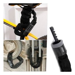 Cadeado Corrente Bicicleta Moto com Senha - 7