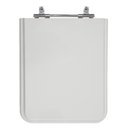 Ver imagem 1 de Assento Sanitário Square Cinza Claro Tampa para Vaso Incepa