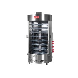 Assador de Carne Rotativo Gpaniz 130kg Bivolt Com Queimador Central ARV 130 - 1