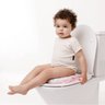 Redutor de Assento Infantil para Vaso Sanitário Buba com Alças e Protetor Anti Respingo Rosa - 2