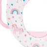 Redutor de Assento Infantil para Vaso Sanitário Buba com Alças e Protetor Anti Respingo Rosa - 3