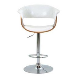 Banqueta Holanda Base Disco Branca - 3