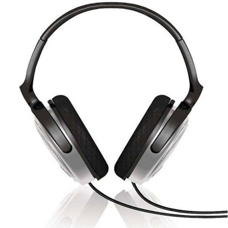 Fone de Ouvido com Controle de Volume Philips Shp2500 Cabo Comprido 6 Metros Plug P2 e P10 TV - 4