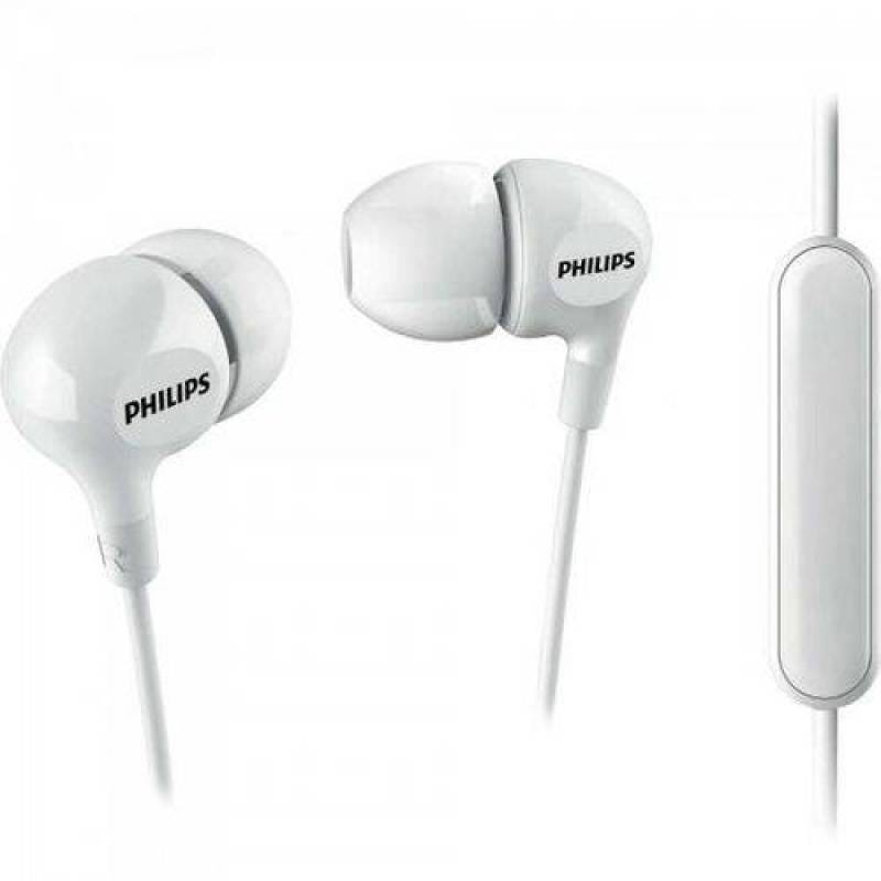 Fone de Ouvido com Microfone She3555Wt/00 Branco Philips - 1