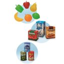 Ver imagem 3 de Super Feirinha Infantil Cestinha C/ 13 Peças Azul Usual 474