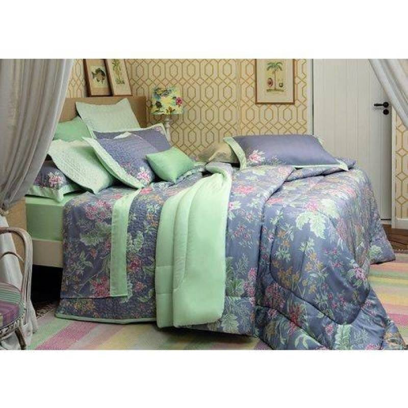 Cobreleito 3pc Queen Satinee Loret Kacyumara - 1