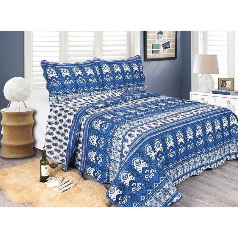 Ver imagem 2 de Colcha Evoluition Patchwork Queen 240x260 Notus Camesa