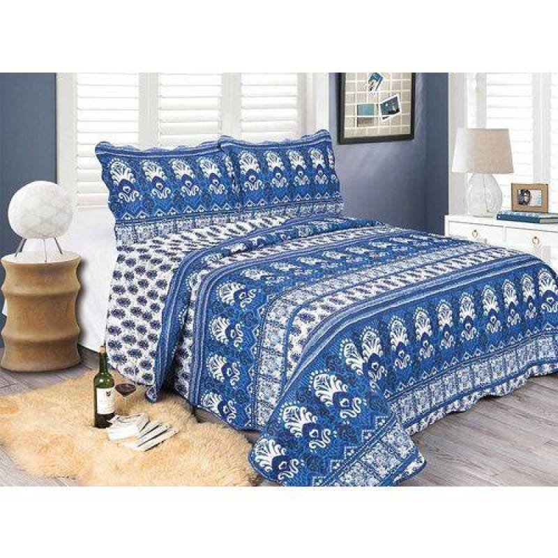 Ver imagem 1 de Colcha Evoluition Patchwork Queen 240x260 Notus Camesa